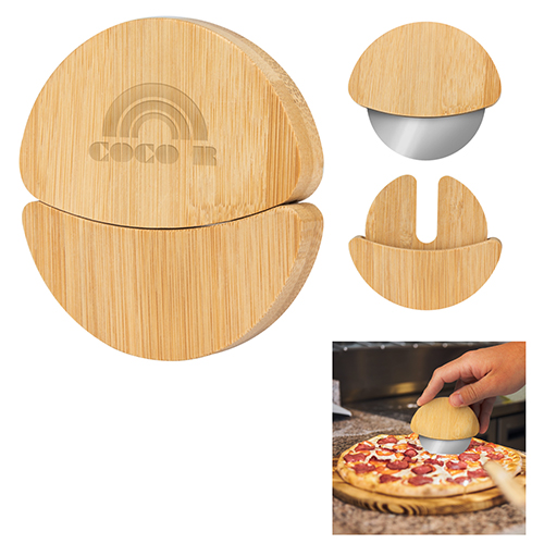 bamboo pizza cutter wheel